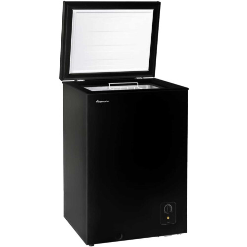 Fridgemaster Chest Freezer - Black - E Rated 2