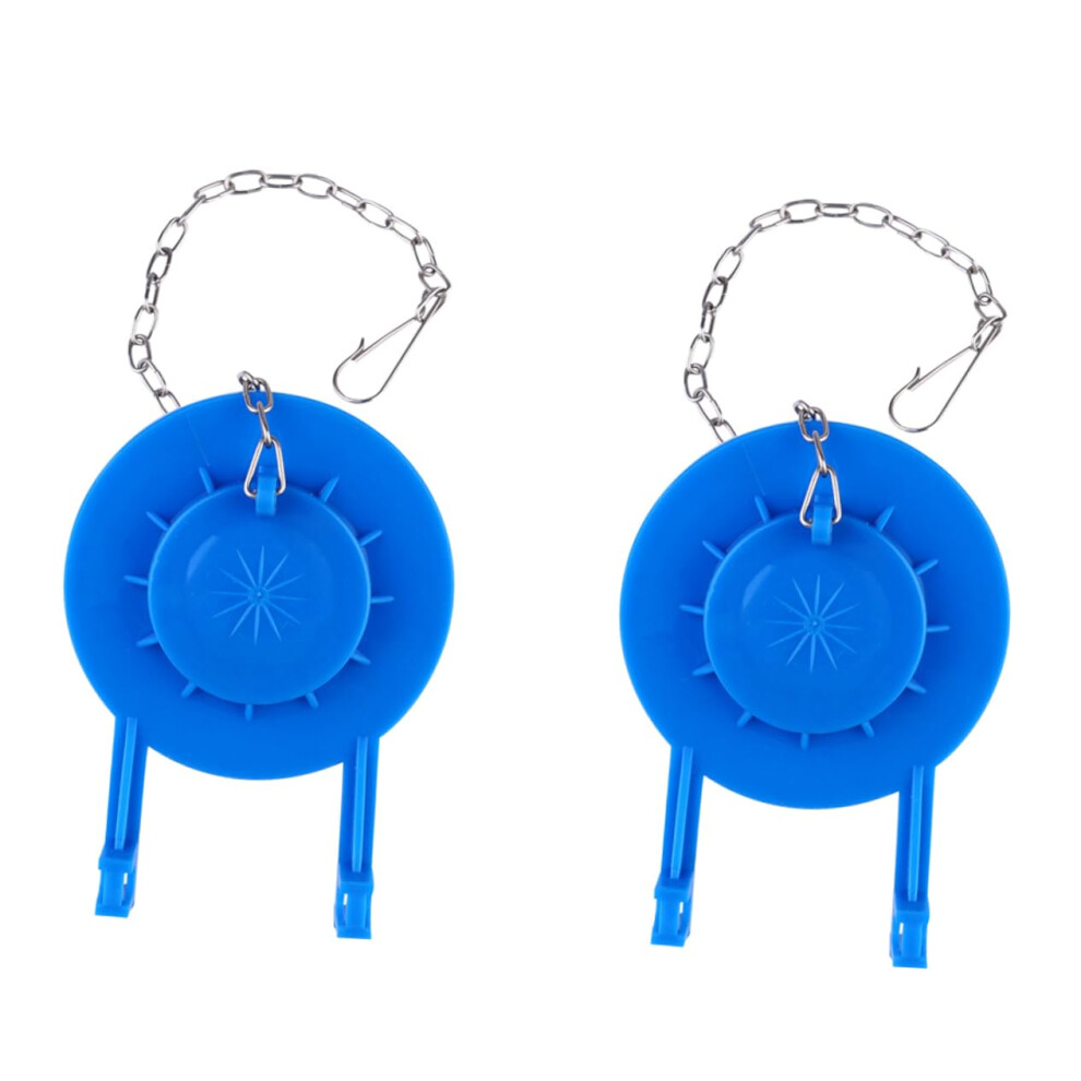2 Pieces Toilet Tank Flapper Flush Valve Durable Replaceable Watersaving And Easy To Install For Standard Toilet Cisterns 9365049002103