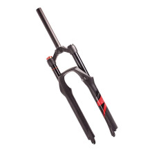 Bicycle suspension forks, 73.7 cm, mountain bike, straight handlebar tube, 3.8 cm, disc brake, remote lockout, 140 mm