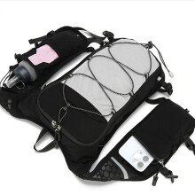Hydration Backpack for Running, Hiking, Cycling, Camping Black A