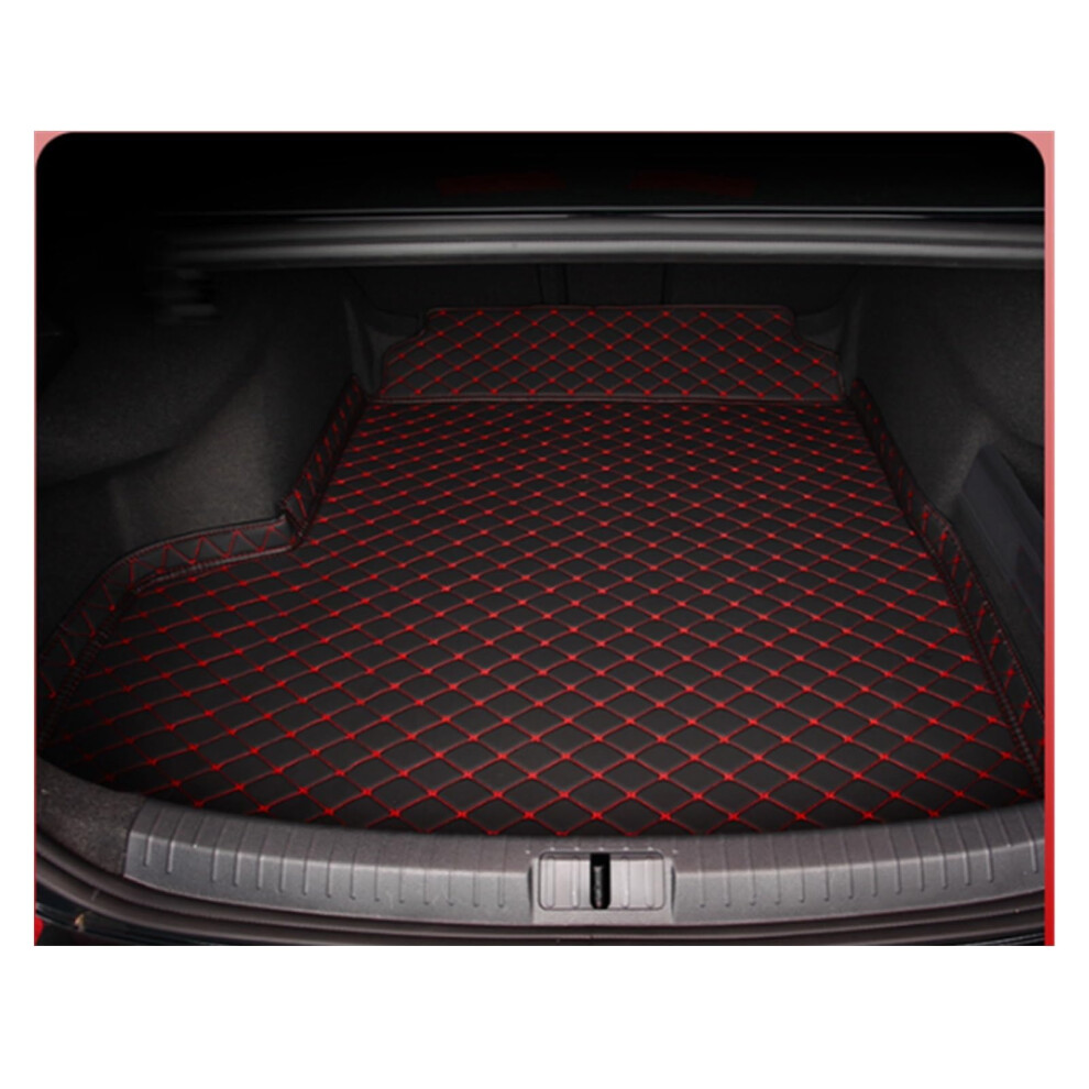 Car Boot Liner Waterproof Antislip Leather Trunk Mat For Vw Passat B8 20142022 Black 9412369246318