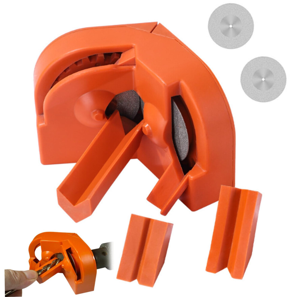 Electric Drill Bit Sharpener For 5/64'' To 5/8'' Hss Carbide Bits With Fast Precision Grinding 9412369246417
