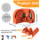 Electric Drill Bit Sharpener for 5/64'' to 5/8'' HSS Carbide Bits with Fast Precision Grinding 2