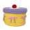 Solution de rangement élégante en-Couverture violette 25 x 19 1
