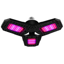 E27 LED Plant Growth Light, 144 LED Red and Blue Spectrum for Hydroponics Houseplants