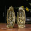 Figurines décoratives à main de bouddhas jumeaux pour-Or 3