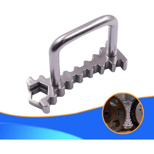 Engine Timing Tool Camshaft Locking And Alignment Tool With Handle Belt Pulley Holder Retainer 1