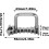 Engine Camshaft Pulley Locking Tool for Precise Engine Timing, Durable Steel Camshaft Timing Tool 4