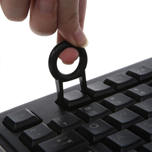 Mechanical Keyboard Keycap Puller Tool with Ergonomic Round Head for Quick and Reusable Removal 1