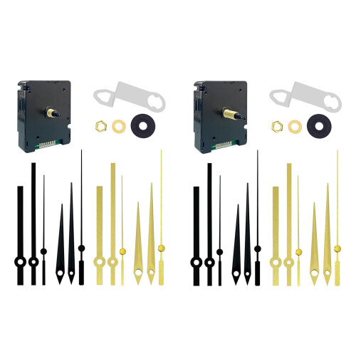 Delicate Quiet Clock Mechanism For Creative Timepieces-Shaft 24 1