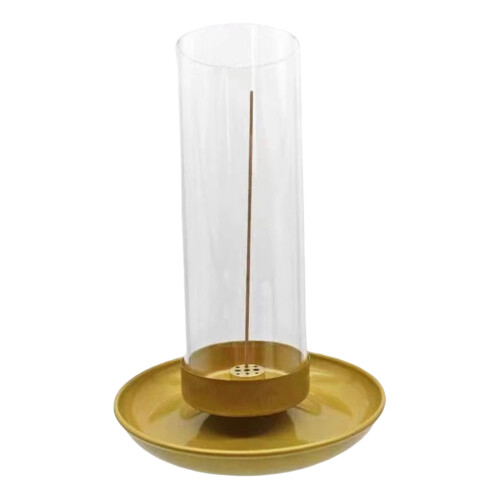 Modern Incenses Burners with Glass Ashes-Disk string incense