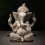 Sculpture d'éléphant Ganeshas en grès élégante pour-Sable blanc 7