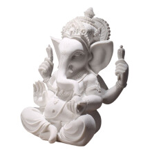 Unique Sandstone Ganeshas Elephant Statue for-White Sand