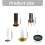 Incenses Holder for Stick Modern Anti-Nine hole square bot 2