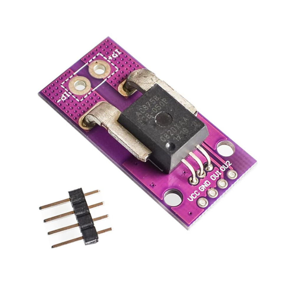 Hall Current Sensor Acs758lcb050bpfft 50A Precision Linear Module With Low Power Loss 9189345094385