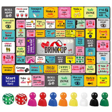 Thursday theme for kids, family table card game, crafted strategy game for boys, girls, teenagers QkA196 (Yellow, 28cm) Yellow 28cm