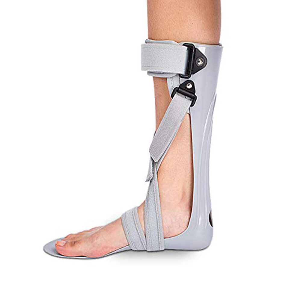 Foot and ankle orthosis support, brace orthotic splint, adjustable straps