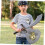 Knight Shield Toy for Children Play Cosplay Protective ABS Silver 2