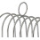 Silver Bread Rack Organizer for Kitchen Counter, Iron Plating Toast Holder with Easy Access Design 4