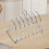 Modern Bread And Toast Organizer for Kitchen Storage, Silver 2