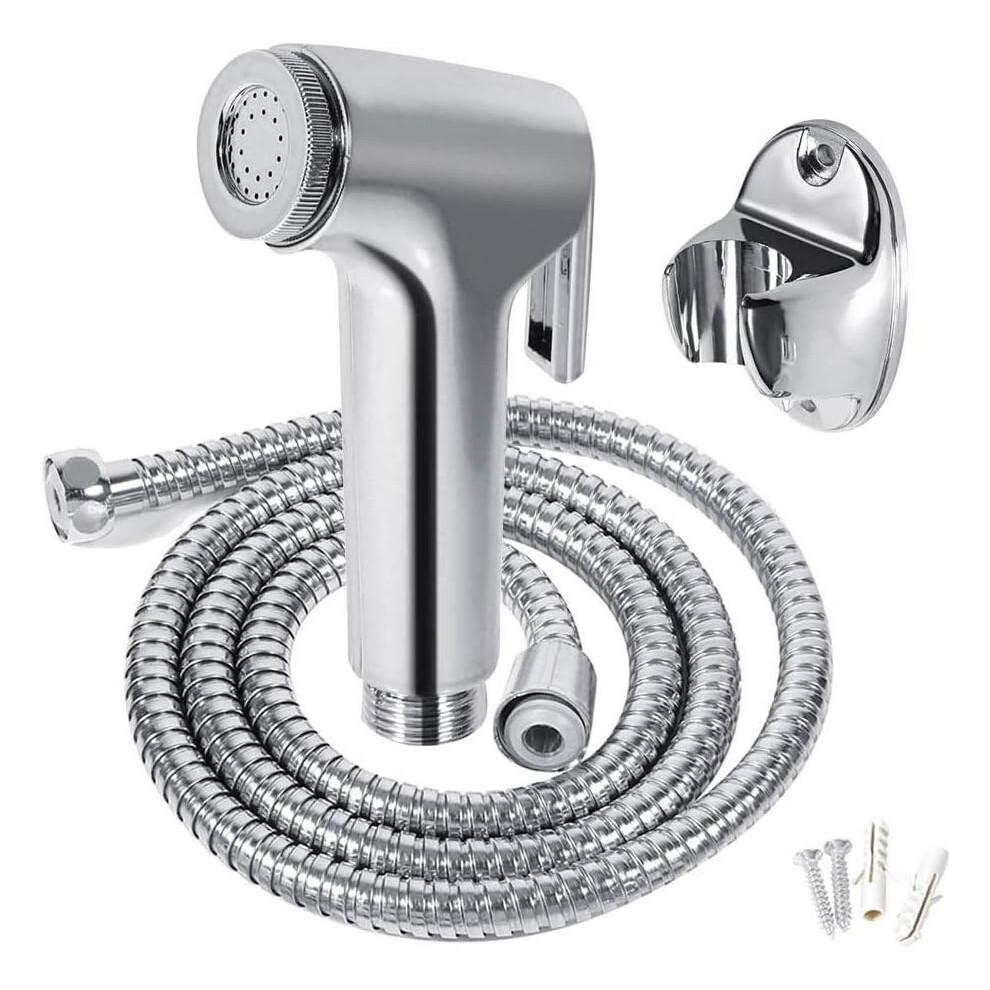 Handheld Bidet Sprayer Ideal For Personal Hygiene, Easy Installation Ensures Quick Setup With Spring Hose Wall Bracket, Lightweight Ergonomic Design F 9775230808153