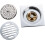 Embedded Design Drain Cover, Stainless Steel Deodorization Type Gravity Spring Design for Kitchen Pool 5