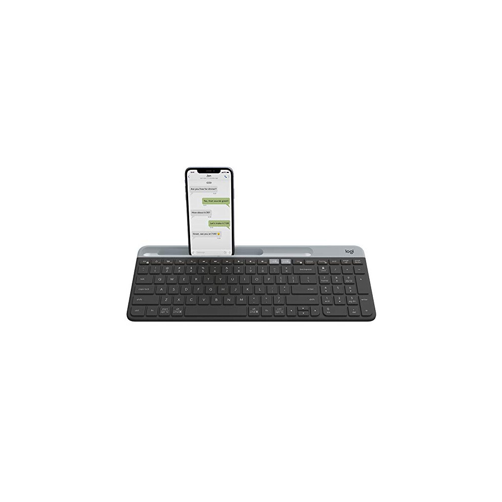 Wireless Bluetooth Keyboard Pan Nordic Layout Slim Compact Design For Pc Mac Multidevice Sync 9365049003490