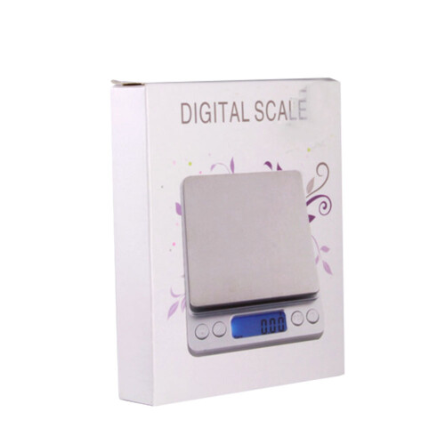 Digital Scale With Stainless Steel Platform & Reverse Back-Lit Lcd For Versatile Weighting Needs 1