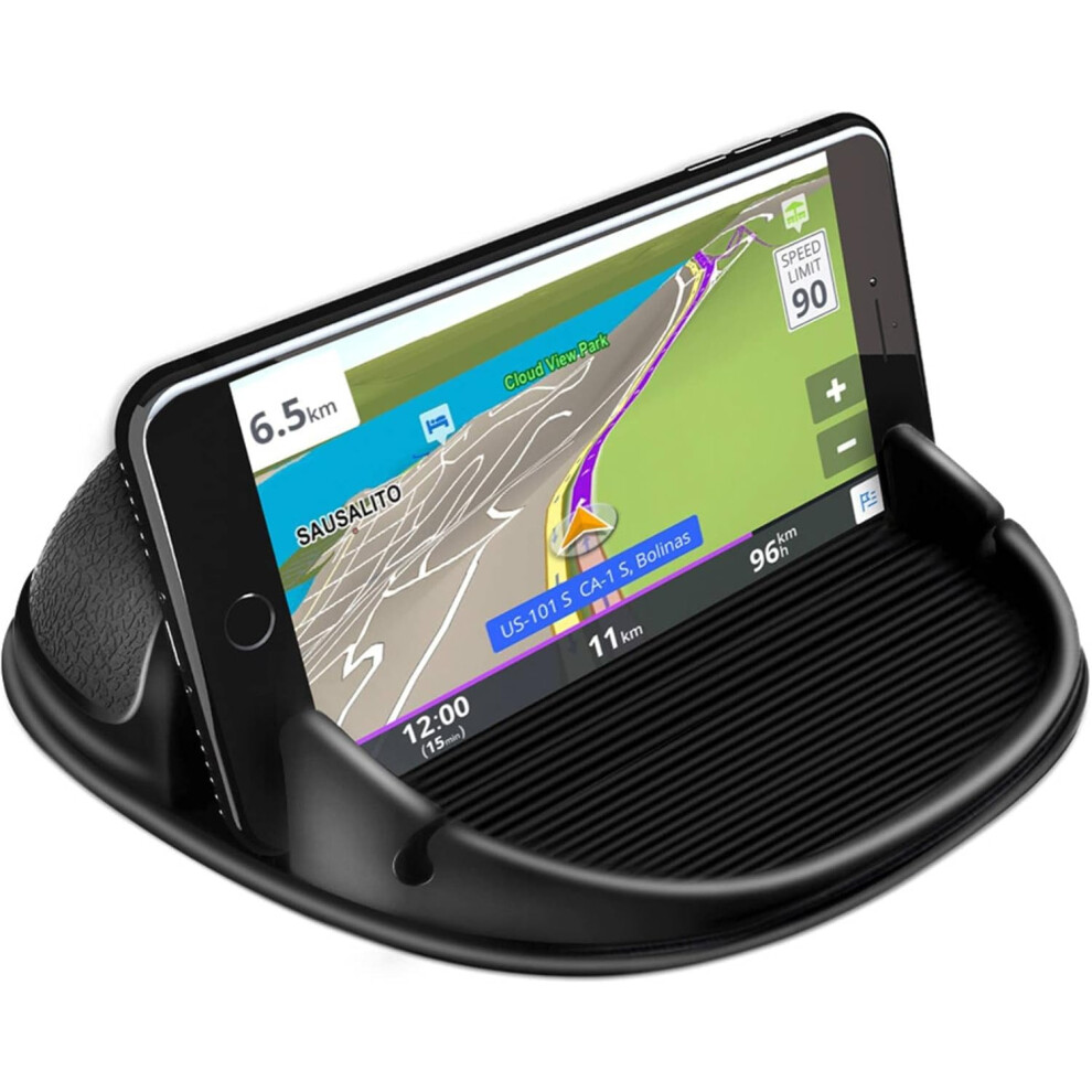 Silicone Car Phone Holder For Various Dashboards, Security & Stability Ensured, Non-Magnetic, Slip-Free, Washable & Reusable For Safe And Convenient 9138057162455