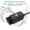 Διπλός φορτιστής USB μοτοσικλέτας, καθολικός αδιάβροχος προσαρμογέας 5