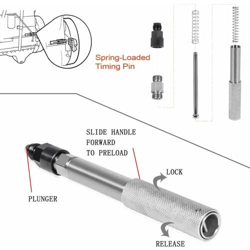 Engine Timing Tool with Automatic Timing Pin for Caterpillar 3406E C15 C16 Precise Adjustment 2