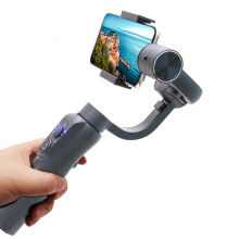 Bærbar 3-akset gimbal, professionelt fokushjul til iPhone og Android smartphones - sportstilstand og variabel hastighedsadaptiv | Kvalitetsprodukt |