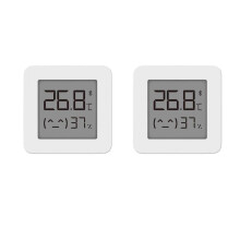 Hygrometer fuktighetsmåler, smart trådløs temperaturmonitor for innendørs romsensor, LCD digitalt termometer med værstasjon og sanntid
