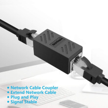 Netzwerk-Extender, universell kompatibel mit Cat7/Cat6/Cat5e-Netzwerken, flammhemmendes Gehäuse für maximale Sicherheit, erfüllt die Anforderungen