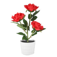 Innovative Solar-Powered LED Rose Lights, Automatic Night Lighting Decor For Indoor And Outdoor Spaces