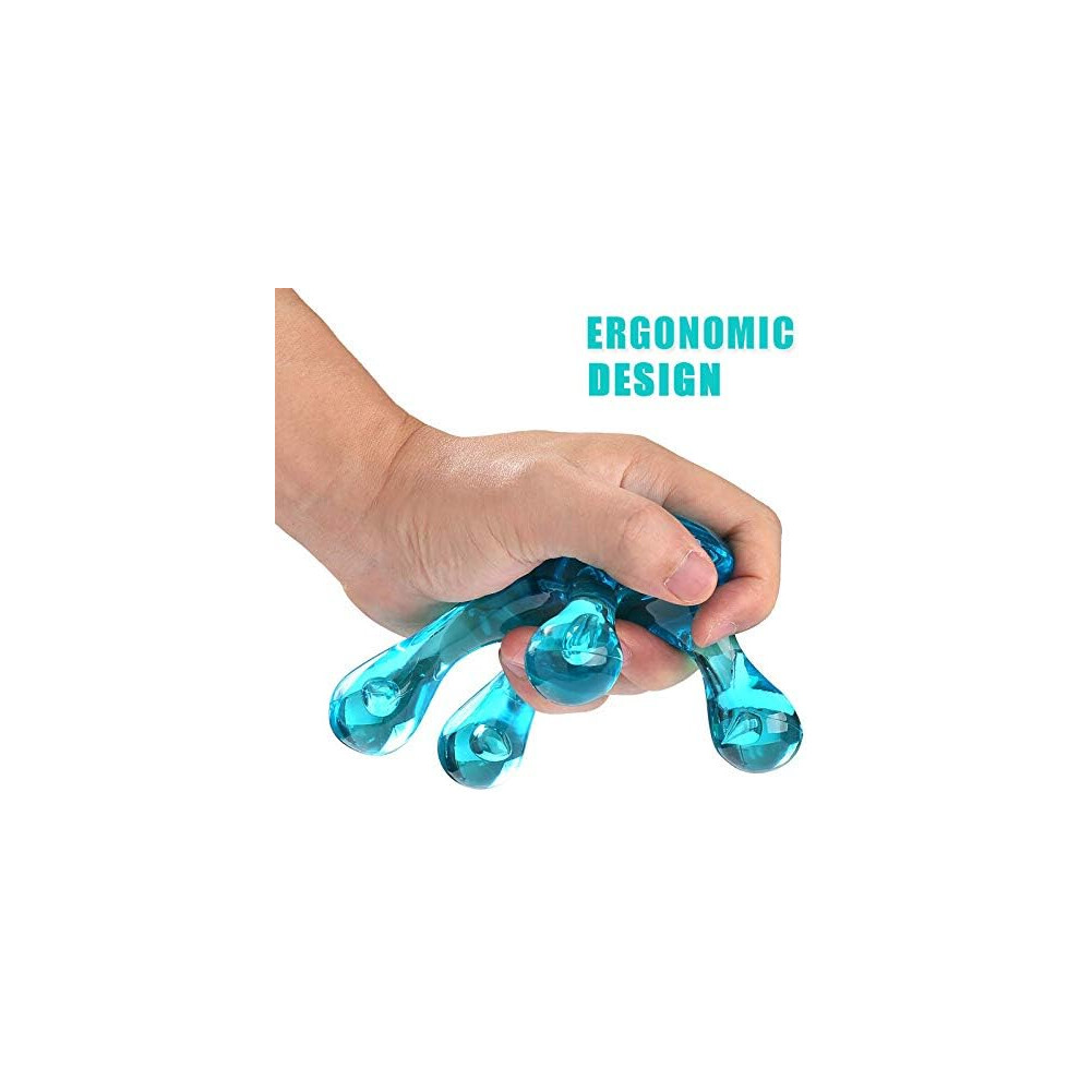 Massage Mastery Kit, Thumb Massager Saver Set for Gentle Point Massage, Ergonomically Designed for Comfortable Grip, Durable and Portable for