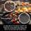 Πατάκια ψησταριάς BBQ κατάλληλα για πλυντήριο πιάτων, επένδυση φούρνου βαρέως 4