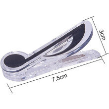 Gift For Student Teacher, Facilitate Reading Ability With Plastic Sheet Music Clips, Easy To Use For Classroom And Personal Reading, Musical Paper
