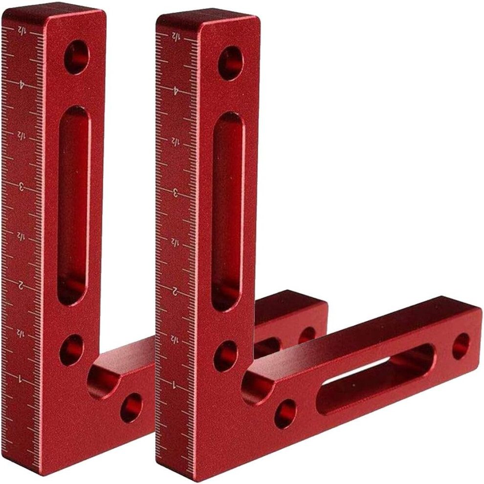 Woodworking Tools, Aluminum Alloy Corner Clamp For True Right Angle Positioning, Ensuring Durability And Corrosion Resistance With Clamping Squares 9423501056665
