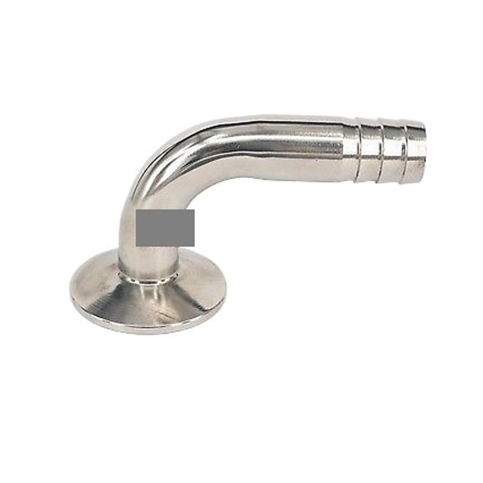 Fit Hose I/D 102Mm Barbed 304 Stainless Steel Ferrule Od 119Mm Ferrule 90 Degree Elbow Pipe Fitting 9365049003735