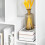 Homcom HOMCOM Multipurpose 8-Grid Bookshelf Decorative Shelf, Bathroom, Kitchen White 8
