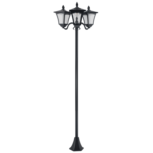 Outsunny Outsunny Outdoor Garden Solar Light with Base Energy-efficient IP44 Dimmable 1