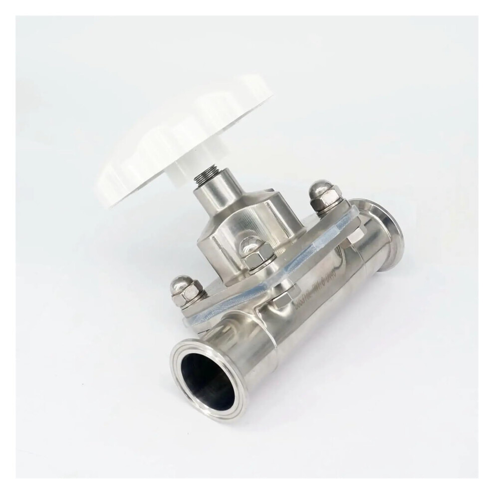 11/2' 38Mm Pipe Od X Ferrule Od 50.5Mm Tri Clamp 316L Stainless Steel Diaphragm Valve 9365049003988