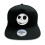 Nightmare Before Christmas Jack Skellington Face Snapback Cap 1
