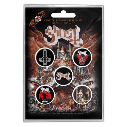 Ghost Ghost Prequelle Badge Set (Pack of 5)