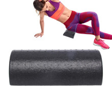 High Density Half-Round Foam Rollers for Deep Tissue Massage, Calf Stretching, Yoga, Pilates and Balance Exercise
