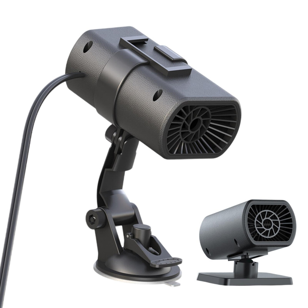Car Heater Portable Windshield Dryer 12V Defogger 360 Degree Adjustable Fast Heating For Car 9382693838261
