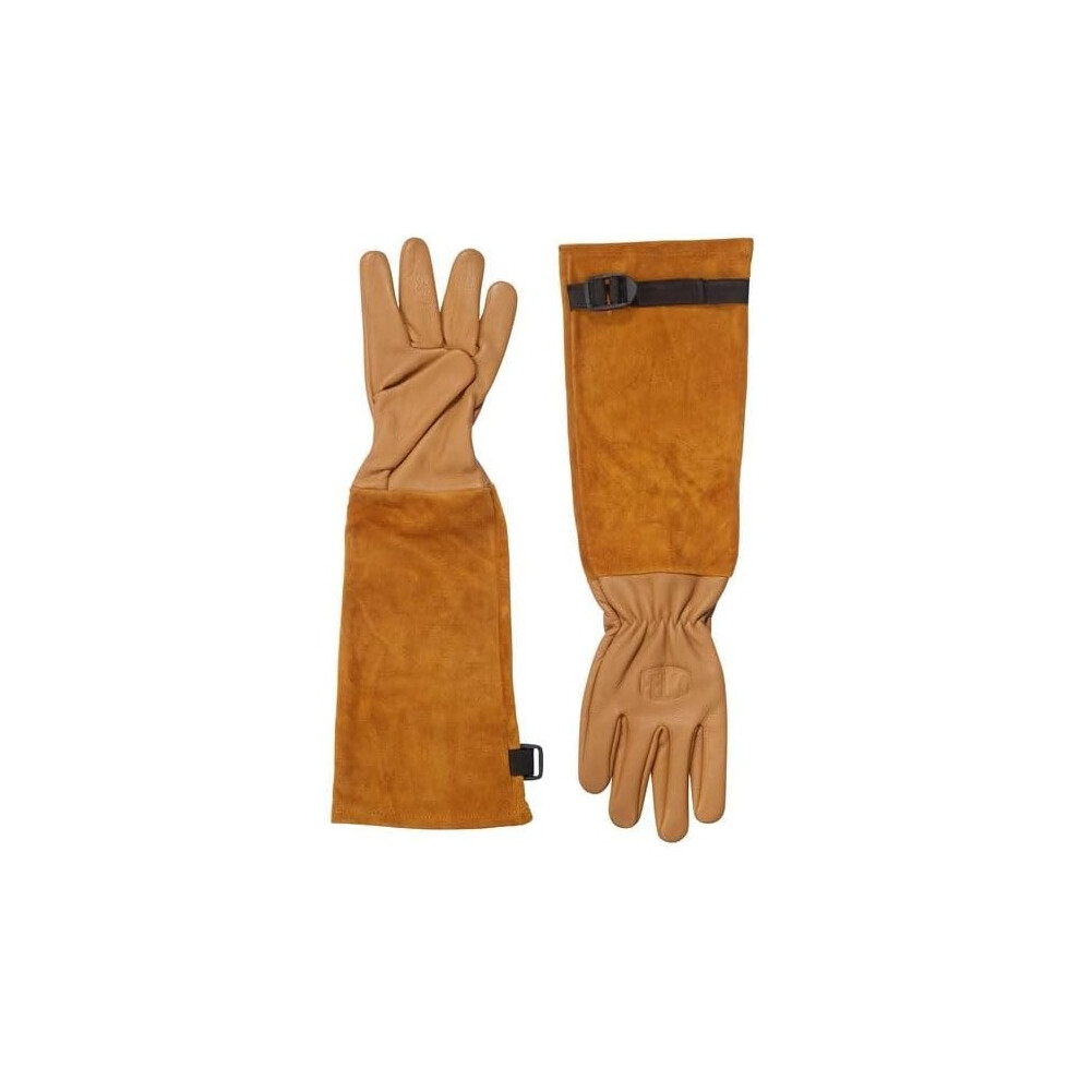 Felco (Large) Gloves 705 - Thorn Bramble Protection Puncture Resistant Premium Leather Grain