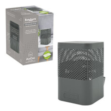(Grey) BonAura AirOne Automatic Dehumidifier / No Electricity Needed / 1L Capacity / Pour Spout & Level Indicator