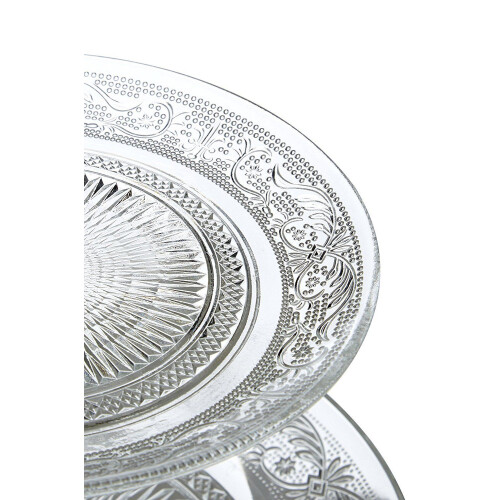 3 Tier Glass Cake Stand Afternoon Tea Wedding Plate Party Tableware Display 1